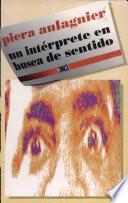 libro Un Intérprete En Busca De Sentido