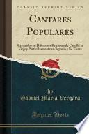 libro Cantares Populares
