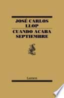 libro Cuando Acaba Septiembre