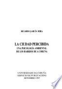 libro La Ciudad Percibida