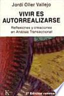libro Vivir Es Autorrealizarse