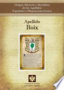 libro Apellido Boix