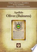 libro Apellido Oliver.(baleares)