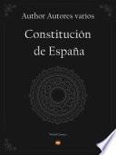 libro Constitución De España