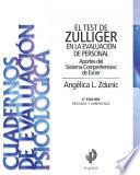libro El Test De Zulliger En La Evaluación De Personal