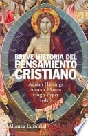 libro Breve Historia Del Pensamiento Cristiano