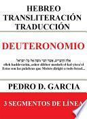 libro Deuteronomio: Hebreo Transliteración Traducción