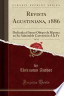 libro Revista Agustiniana, 1886, Vol. 12