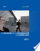 libro La Sociedad De La Información En España 2007