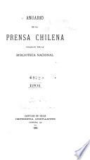 libro Anuario De La Prensa Chilena